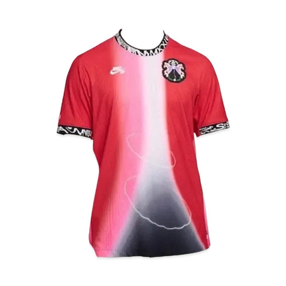 Nike SB FederationKit & Agnostic Collection Men's Dri-FIT ADV Short Sleeve Skate Jersey "University Red/Black/White"