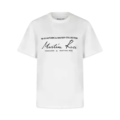 MARTINE ROSE Classic S/S T-shirt #3 "White"