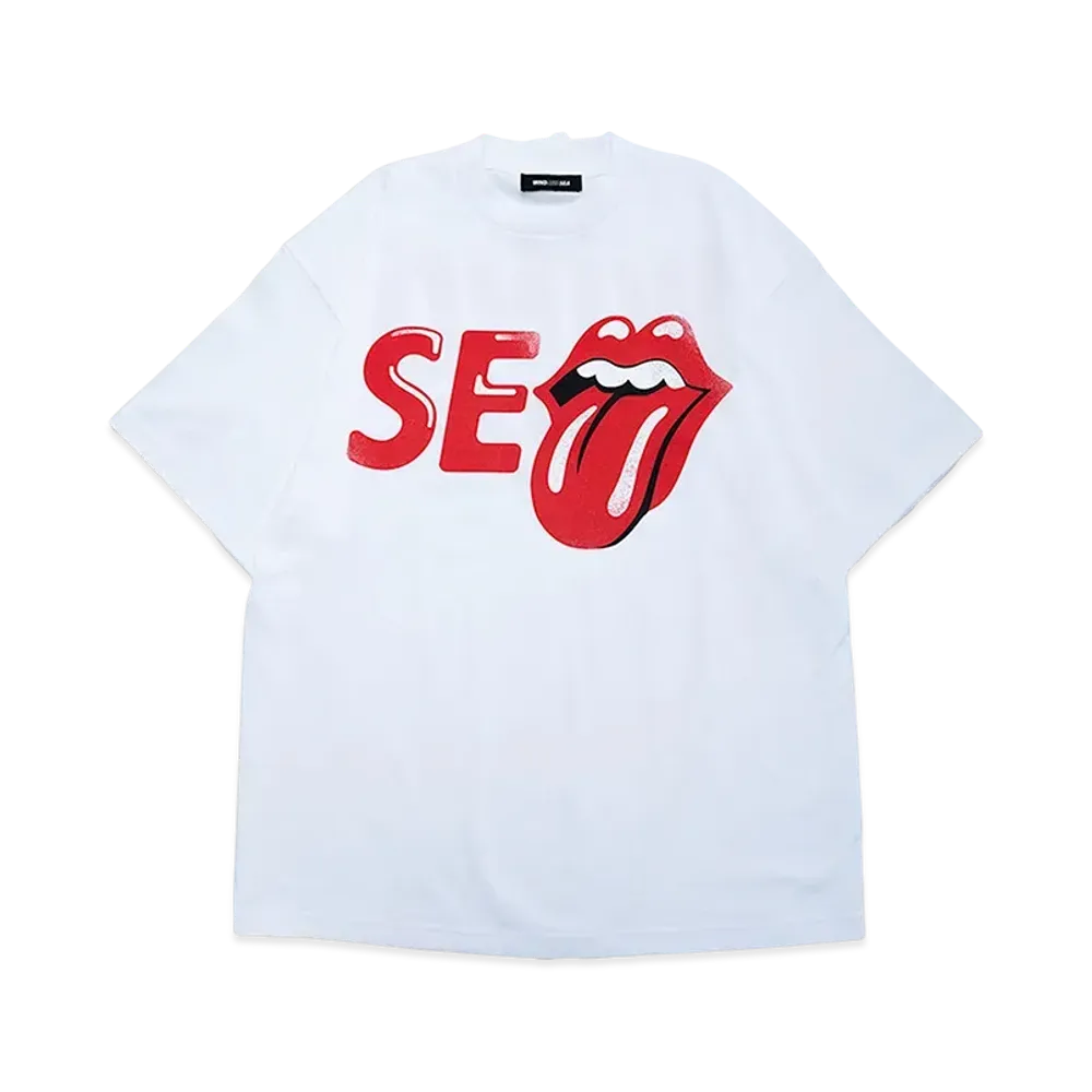 WIND AND SEA x The Rolling Stones S/S Tee "White"