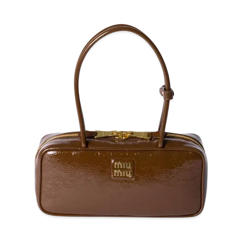 MIUMIU Beau Naplak Patent Leather Bag ""