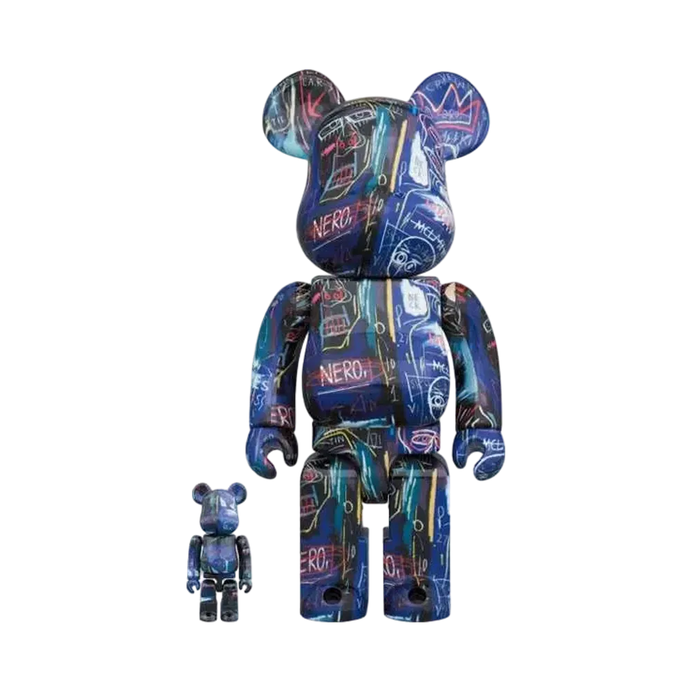 Bearbrick JEAN-MICHEL BASQUIAT #7 100% & 400%