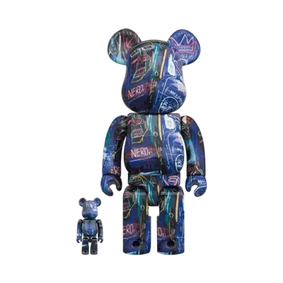 Bearbrick JEAN-MICHEL BASQUIAT #7 100% & 400%