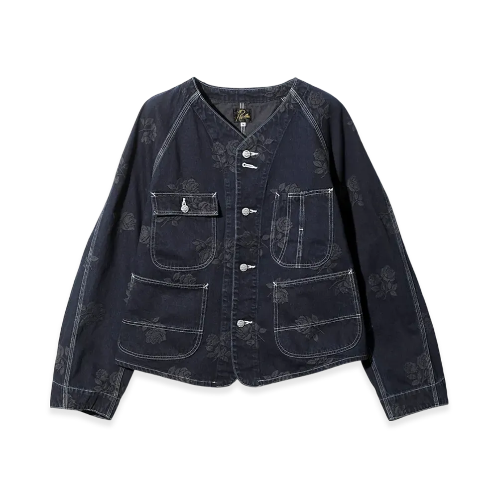 NEEDLES Short Coverall-10Oz Denim/Rose JQ. "Indigo"