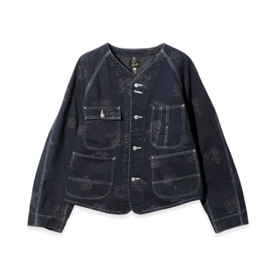 NEEDLES Short Coverall-10Oz Denim/Rose JQ. "Indigo"