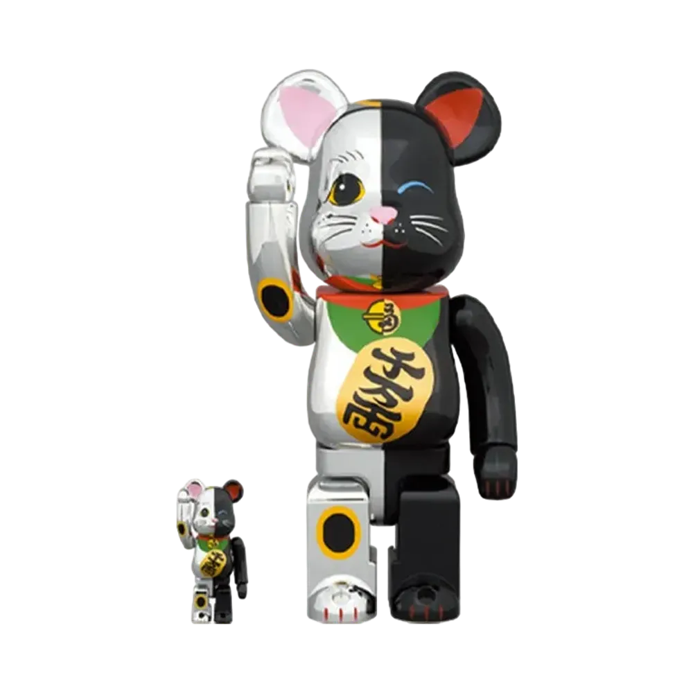 Bearbrick Maneki Neko 100% & 400%