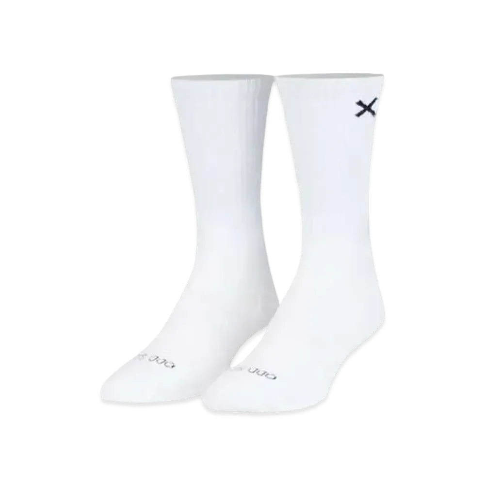 ODD SOX BASIX 3 PACK CREW "WHITE"