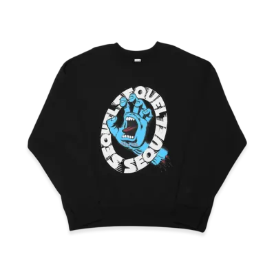 FRAGMENT x SANTA CRUZ x SEQUEL Crew Neck Sweat "Black"