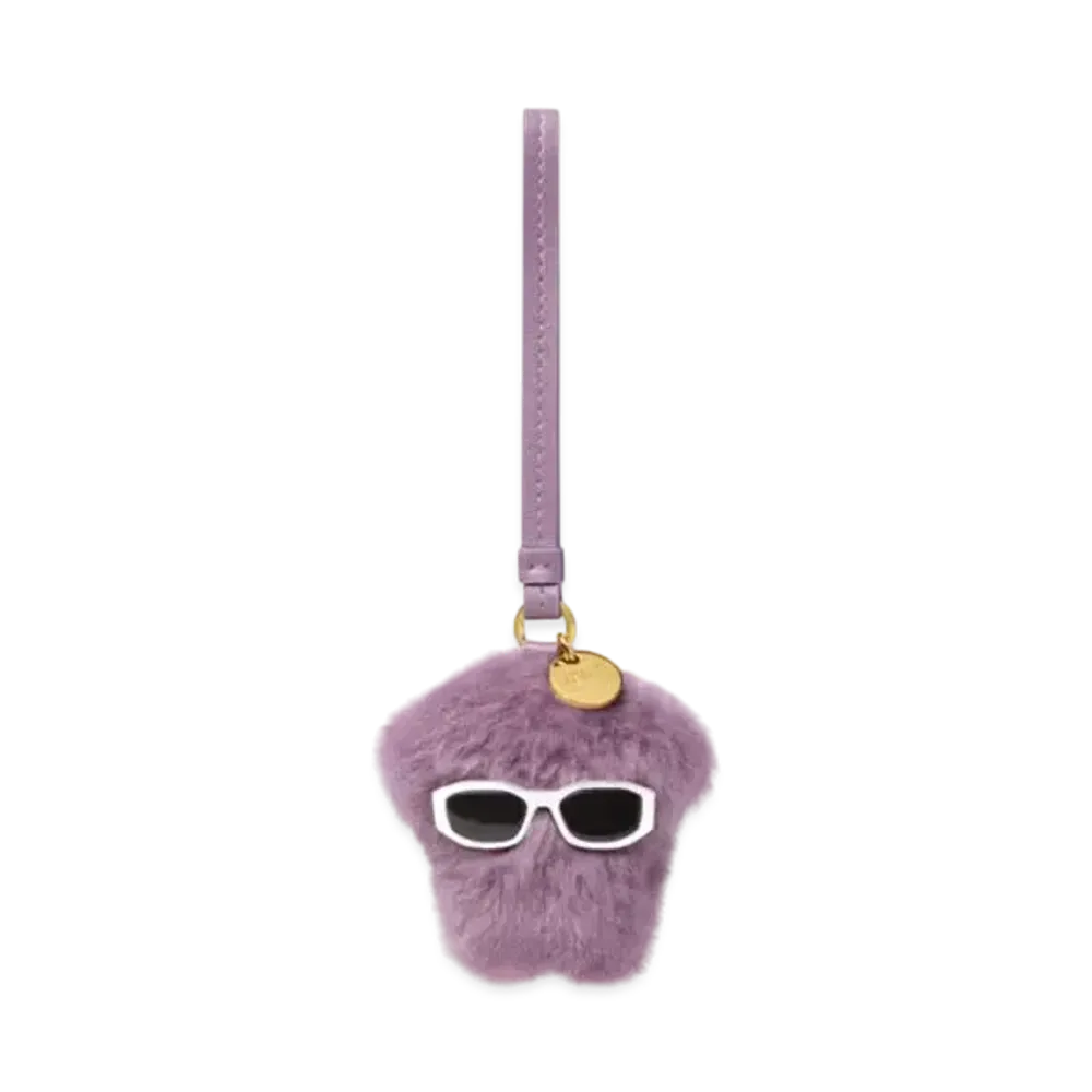 Versace Medusa Fluffy Charm "Purple"