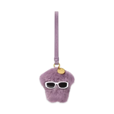 Versace Medusa Fluffy Charm "Purple"