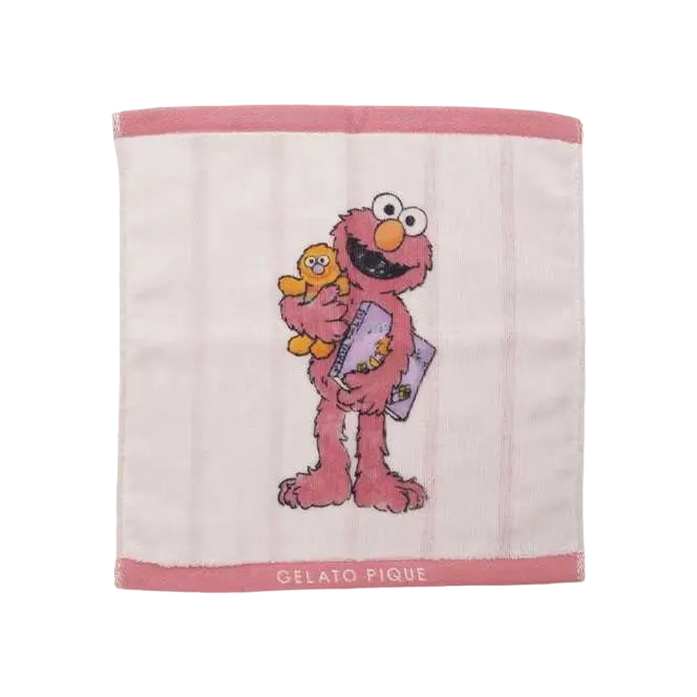 GELATO PIQUE x Sesame Street Hand Towel "Pink"