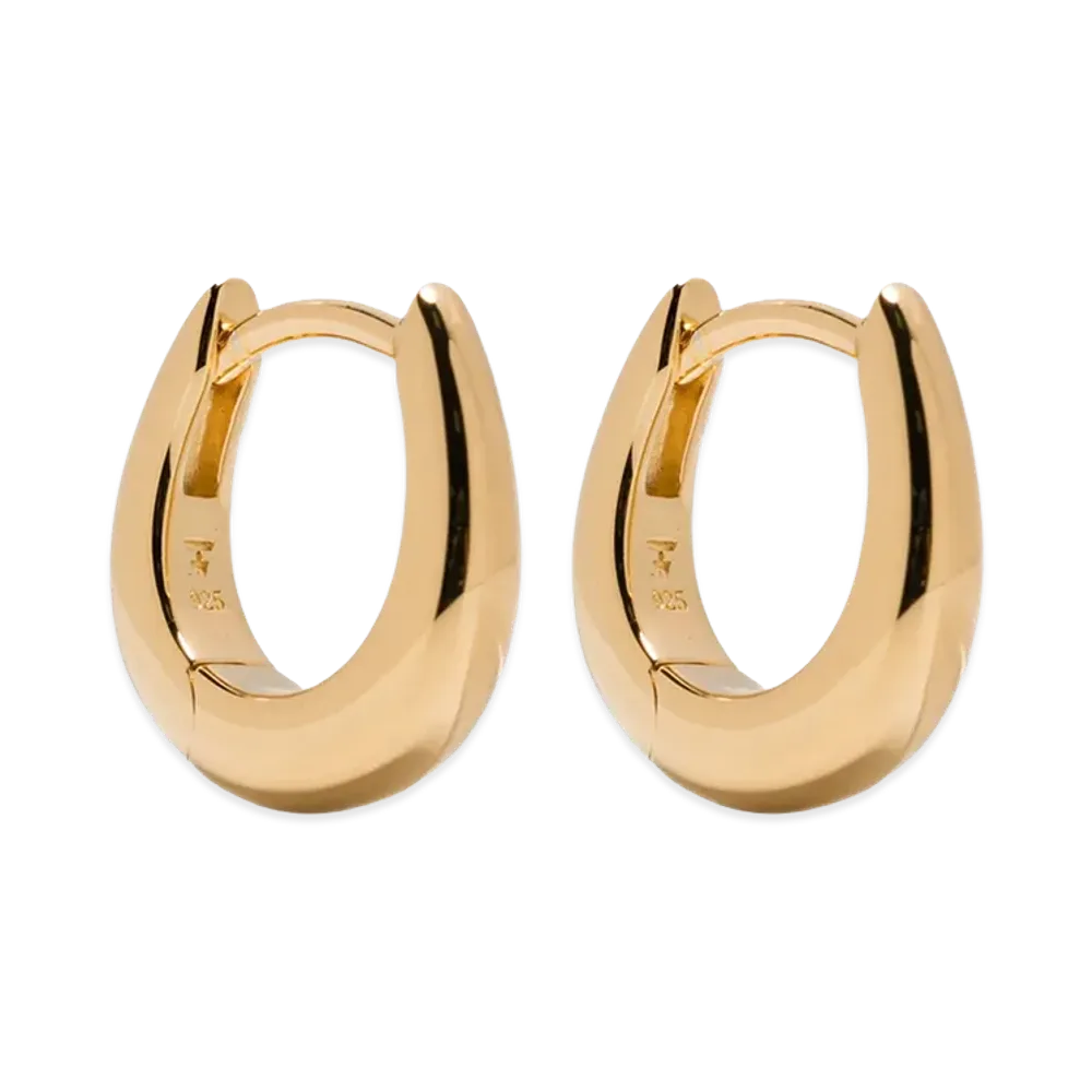 TOM WOOD Earrings "Gold"