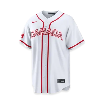 Nike 2026WBC World Baseball Classic Canada Baseball Home Stadium Jersey "White"