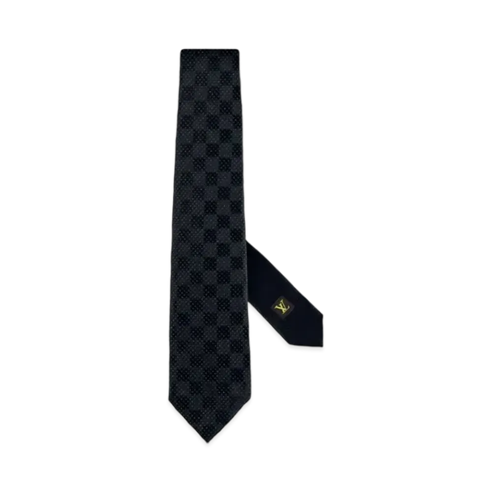 Louis Vuitton Damier Gold Tie "Black"