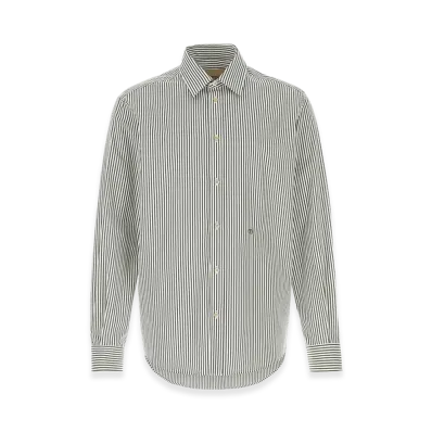 Valentino Embroidered Poplin Shirt "Stripped"