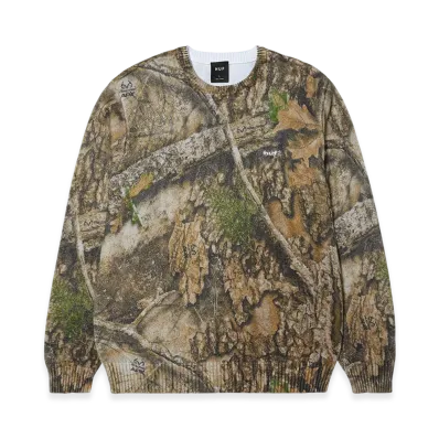 HUF x Realtree Crewneck Sweater "Realtree"
