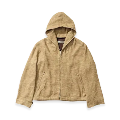 OUR LEGACY Work Shop x Emporio Armani Spigliato Jacket "Fango DAria Linen Silk"