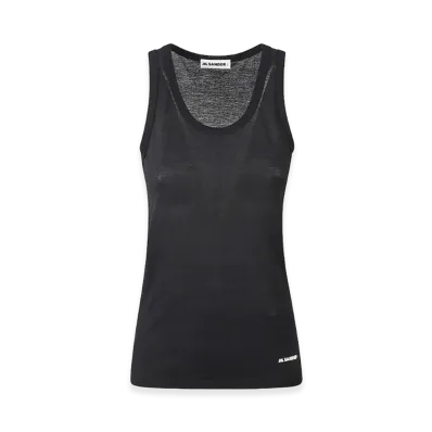 Jil Sander Women's Logo Top "Black"