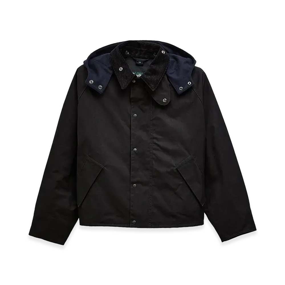 Barbour x KAPTAIN SUNSHINE Short Cruiser Jacket "Black"