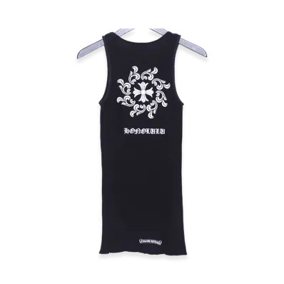 Chrome Hearts Old Honolulu Exclusive CH Plus Rib Tank Top "Black"