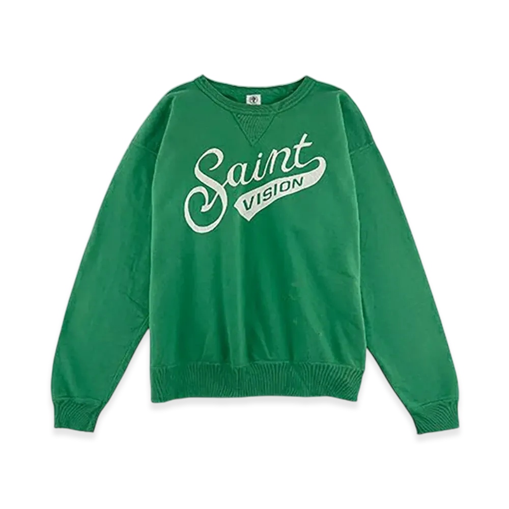 Saint Mxxxxxx Raglan Sweat Shirt Vision "Green"