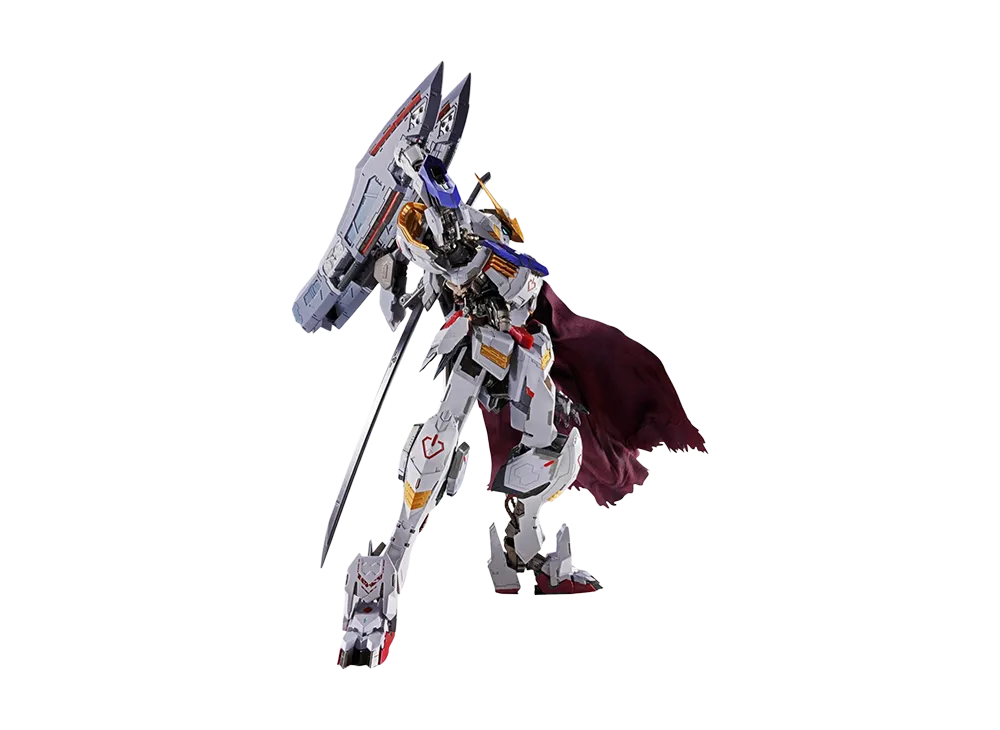 BANDAI "METAL BUILD" -MOBILE SUIT GUNDAM IRON-BLOODED ORPHANS- Gundam Barbatos (Fourth Form) + Boomerang Mace