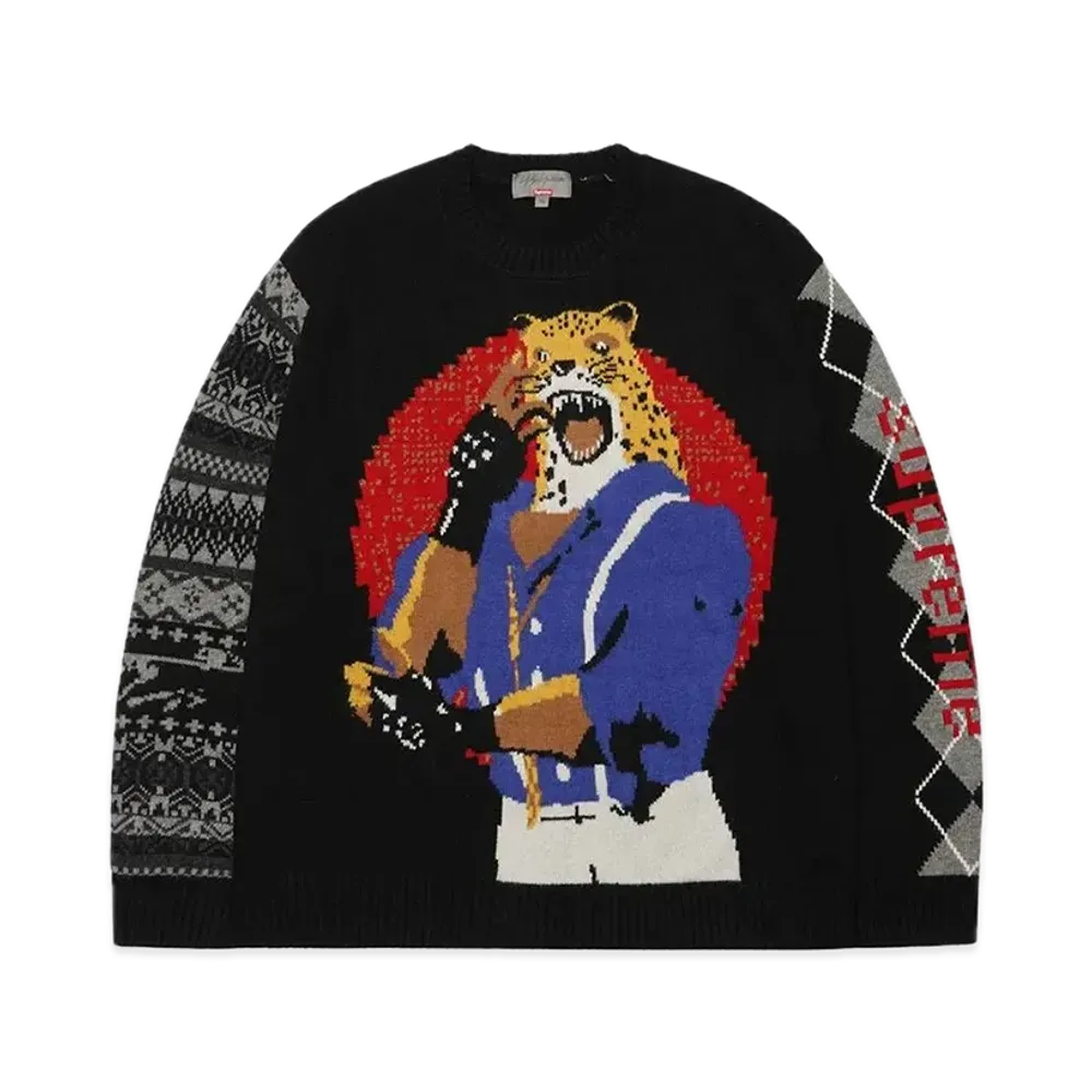 Supreme x Yohji Yamamoto TEKKEN Sweater "Black"