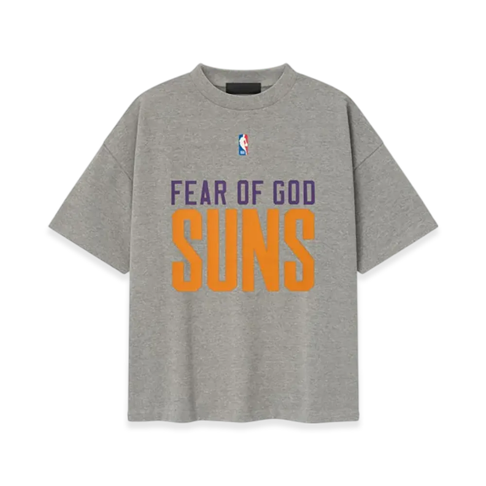 FEAR OF GOD ESSENTIALS Suns 90's Tee "Dark Heather"
