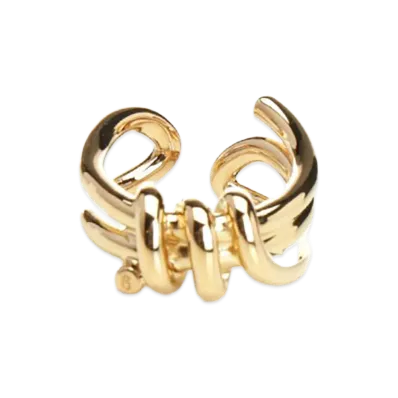 MM6 Maison Margiela Women's Knot Ring "Gold"
