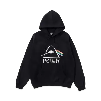 POLeR Psychedelic Logo Hoodie "Black"