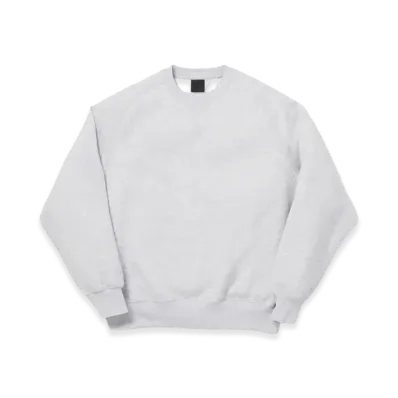 DAIWA PIER39 Women's Tech Sweat Crew Freedom Sleeve "Heather Grey"
