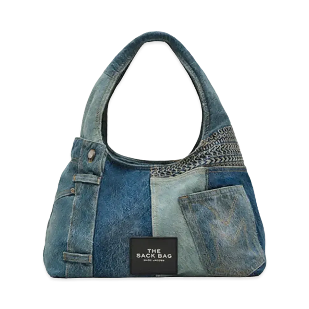 Marc Jacobs The Deconstructed Denim Sack Bag