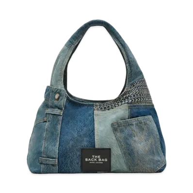 Marc Jacobs The Deconstructed Denim Sack Bag