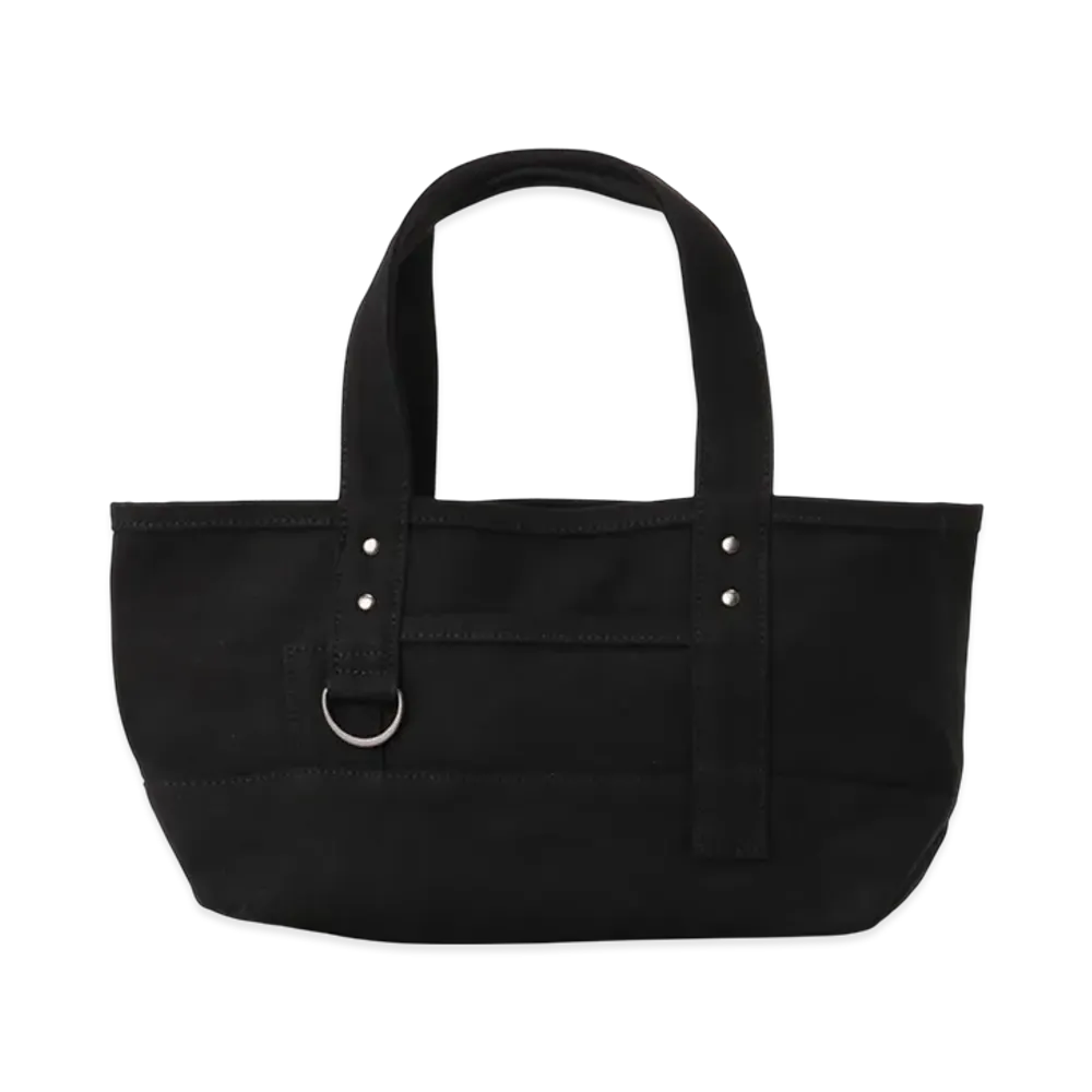 Y's Washer Canvas Mini Tote Bag "Black"