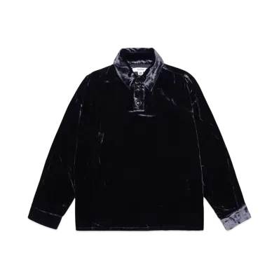 INCRM L/S POLO SHIRT "DARK NAVY"