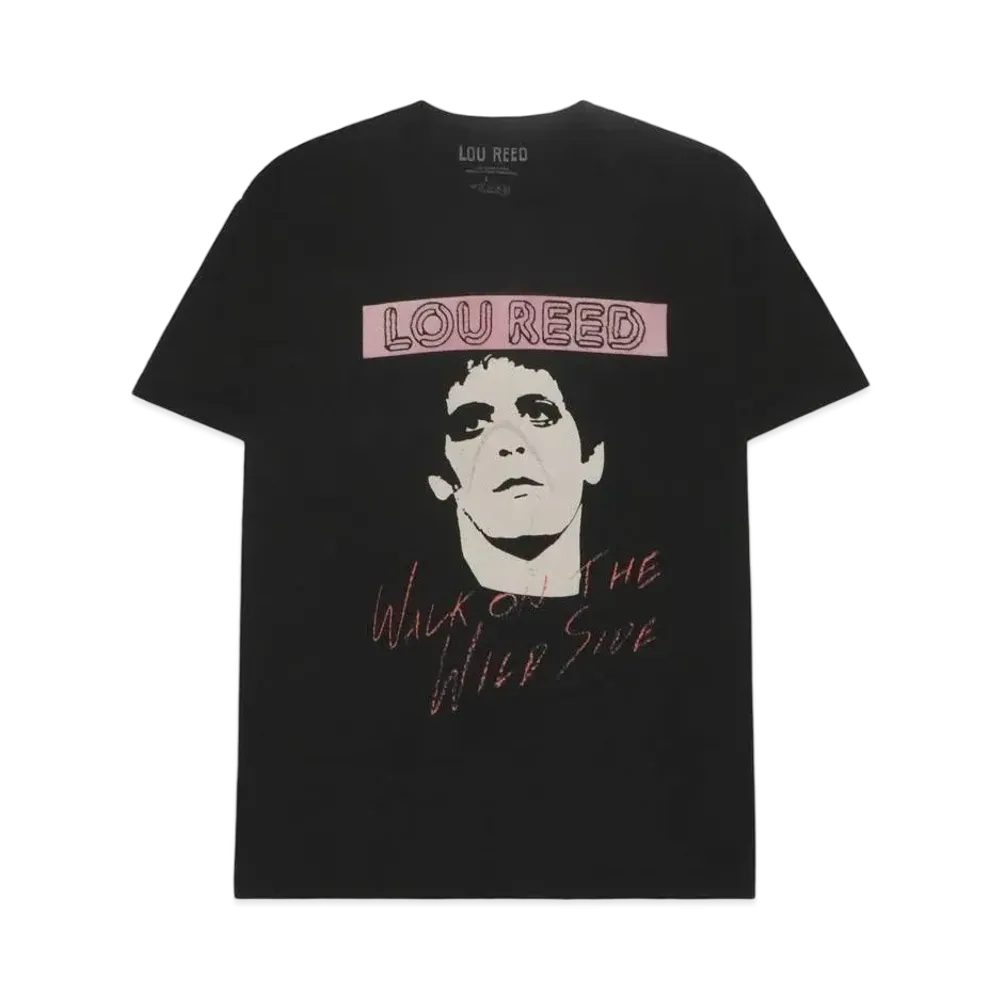THRIFTY LOOK  LOU REED TEE "BLACK"