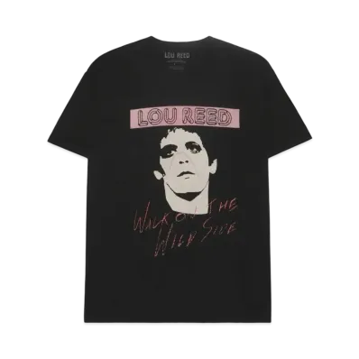 THRIFTY LOOK LOU REED TEE "BLACK"
