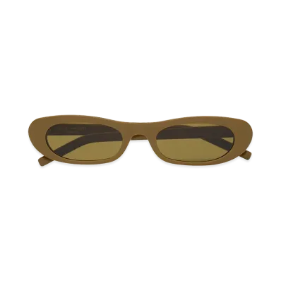 Saint Laurent Women's Olive Green Acetate Sl 557 Sunglasses "Green"
