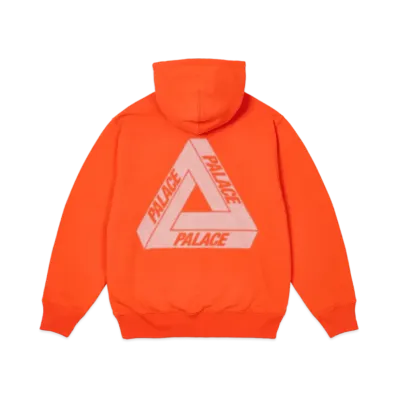 PALACE Bit Grippy Tri-Ferg Hood "Rouge"
