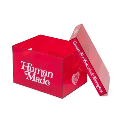 HUMAN MADE GDC ACRYLIC FILE BOX "Red"