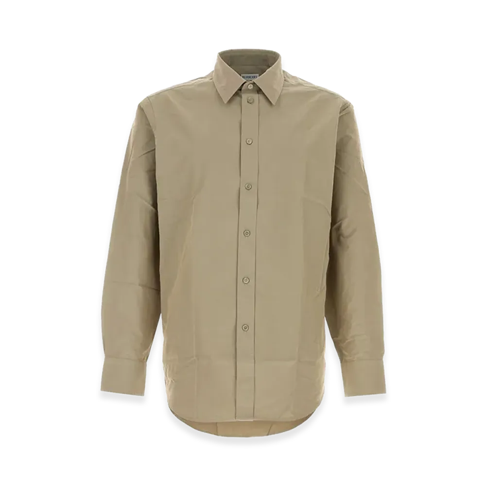 Burberry Poplin Shirt "Green"
