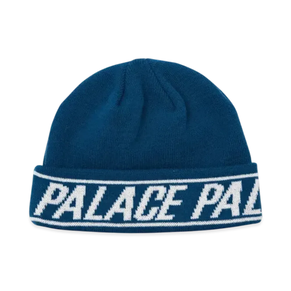 PALACE Font Cuff Beanie "Blue"