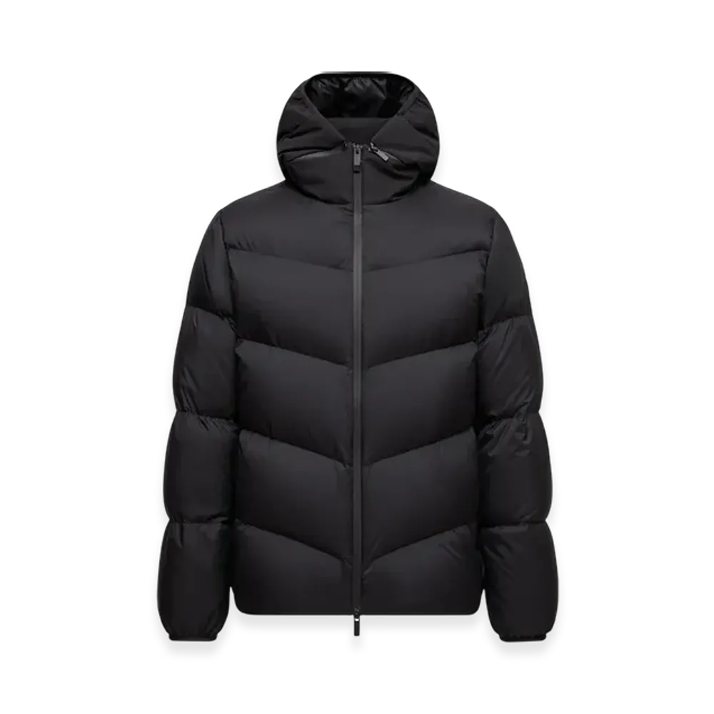 MONCLER Forez Hooded Short Down Jacket "Black"