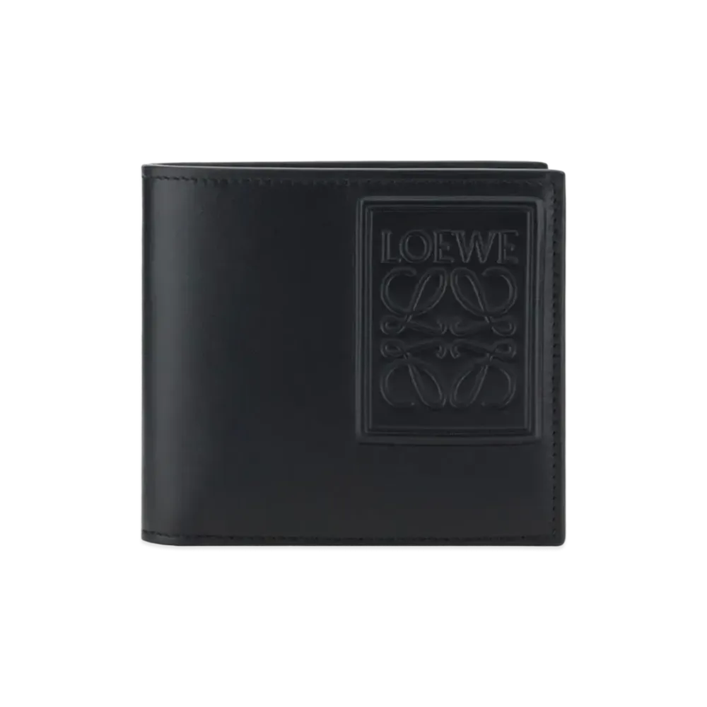 LOEWE Bayfold Wallet Satin Calf "Black"