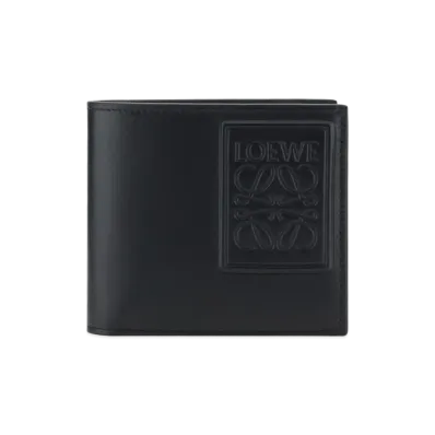 LOEWE Bayfold Wallet Satin Calf "Black"