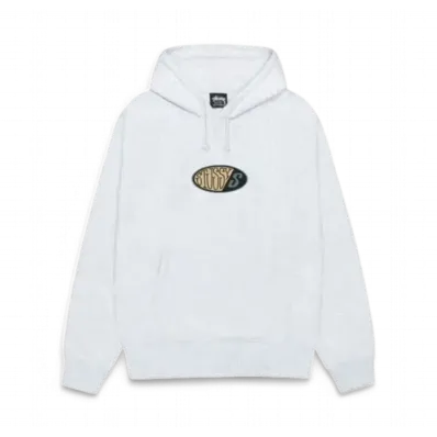 Stussy Pitstop Hoodie "Ash Heather"