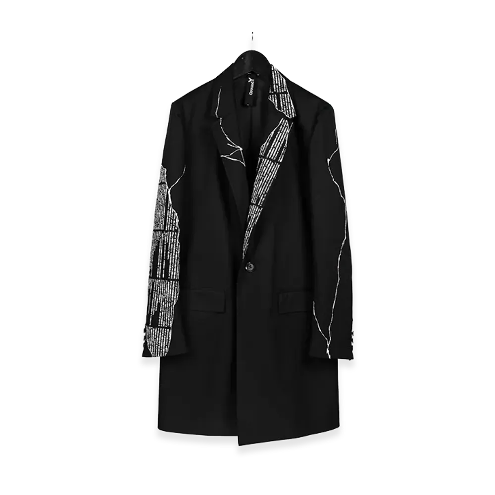 Ground Y Soseki Natsume Cotton Twil 1B Jacket "Black"