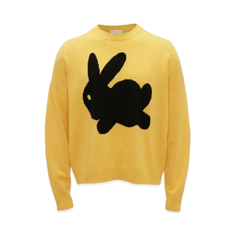 JW ANDERSON Jwa Bunny Crewneck Jumper "Marigold"