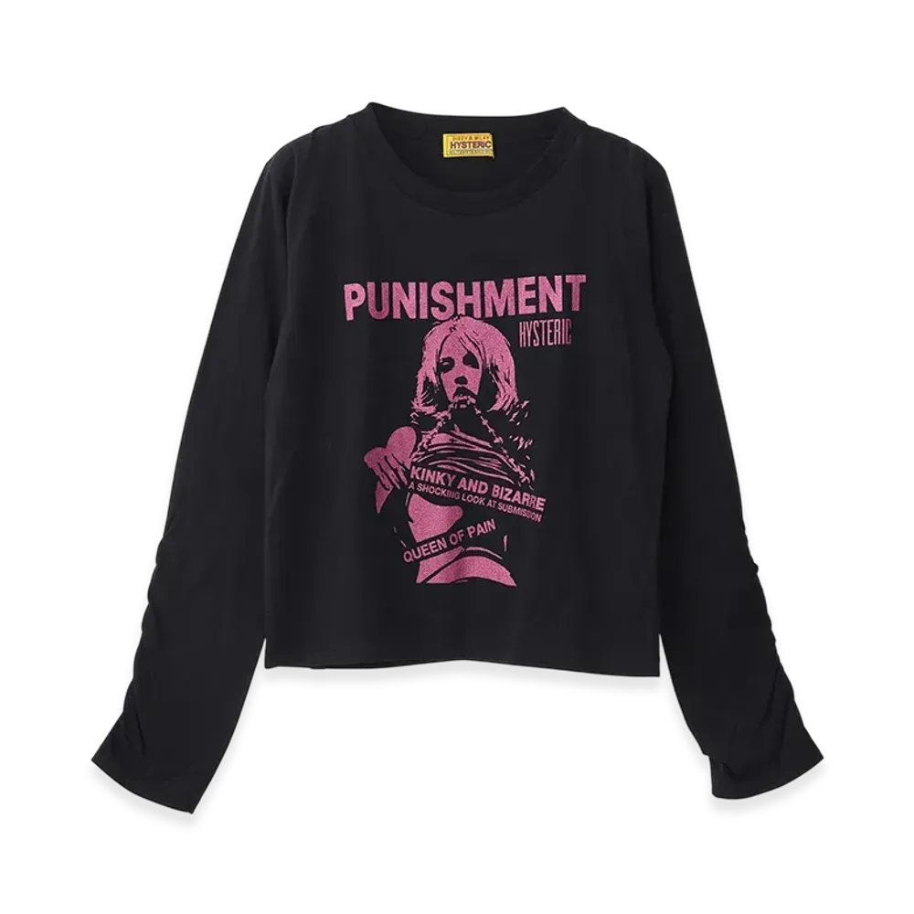 HYSTERIC GLAMOUR Kinky And Bizarre T-Shirt "Black"