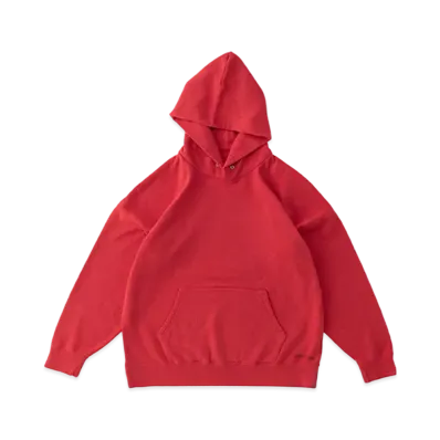 visvim JUMBO HOODIE P.O. (NUMBERING) "Red"