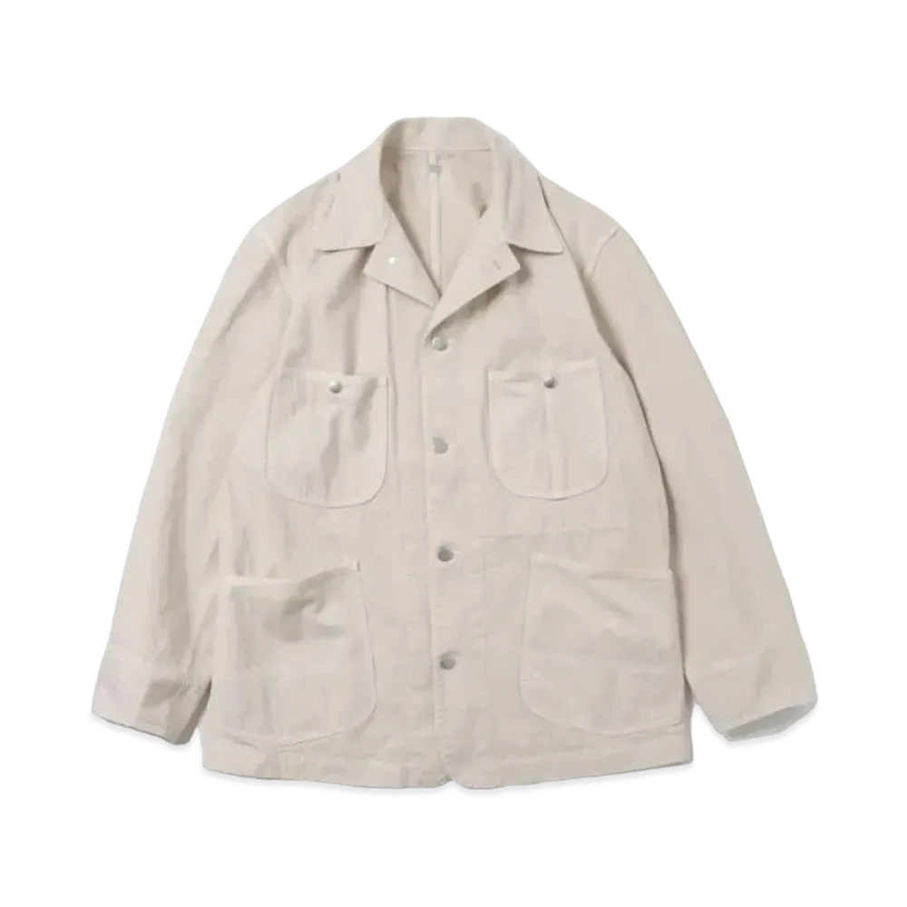 A.PRESSE Coverall Jacket "Ecru"
